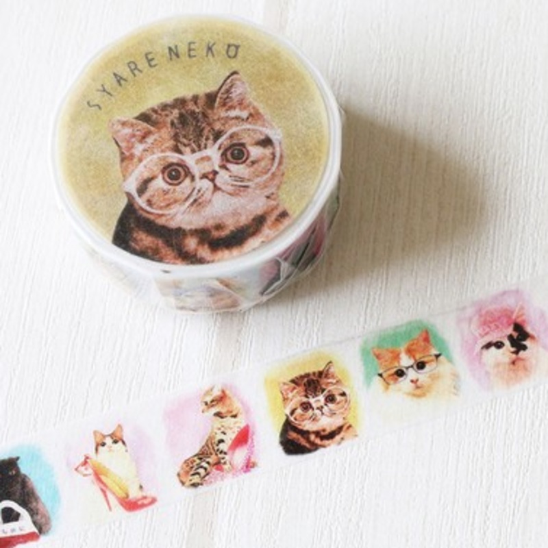 “SYARENEKO” Washi Tape