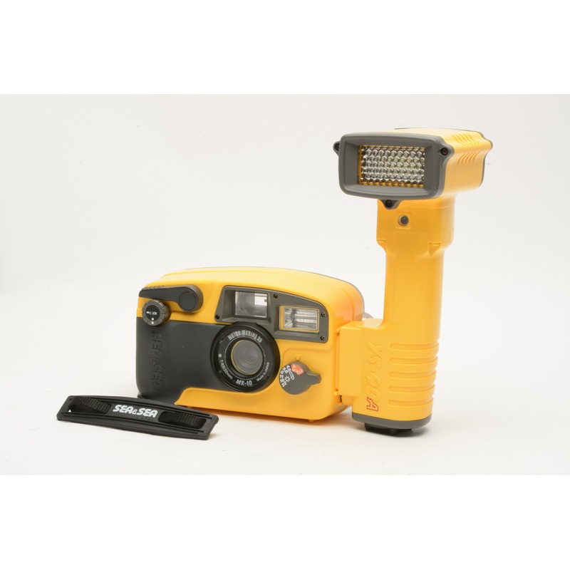 Sea & Sea Motor Marine 35 MX-10 w/YS-40A handle mount flash, clean, tested, manual++
