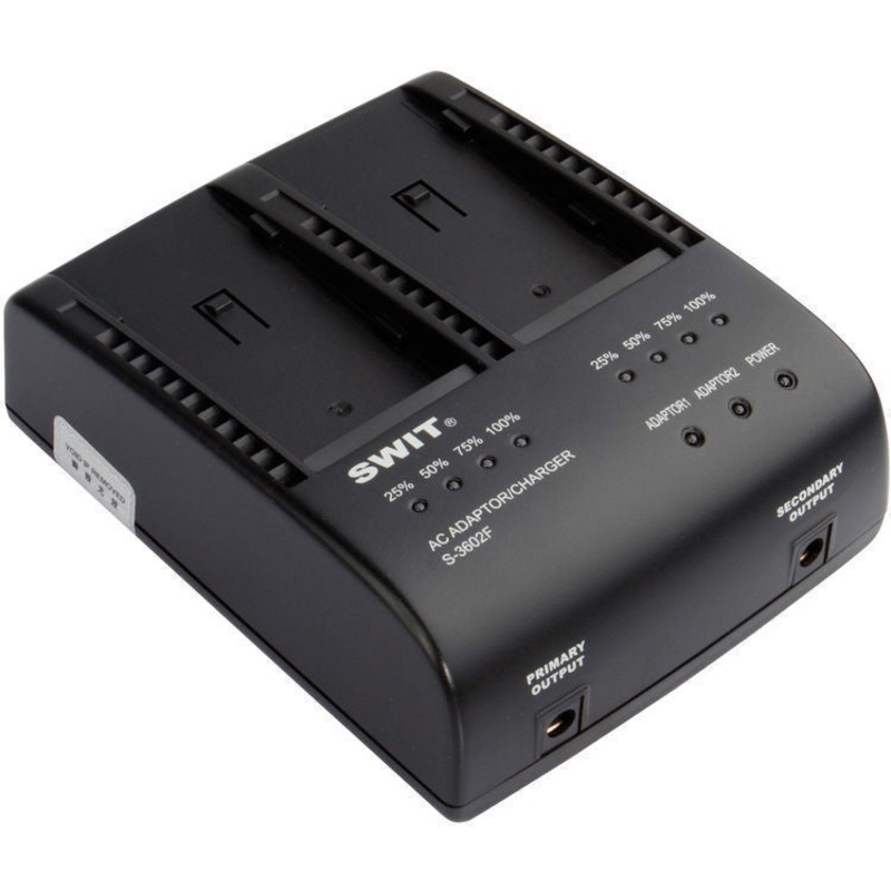 SWIT Sony NP-F Series Dual Charger – S-3602F