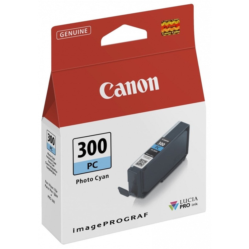 Canon Ink Cartridge PFI-300PC – Cyan