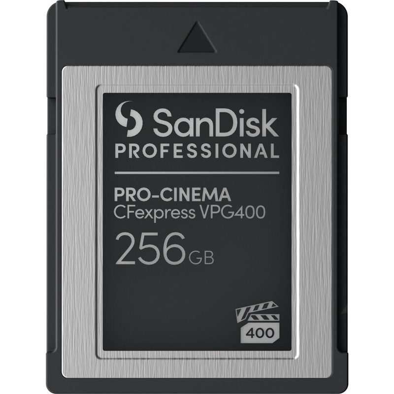 SanDisk Professional PRO-CINEMA 256GB CFexpress VPG400 Type B – SDPCVN4-256G-GNANN