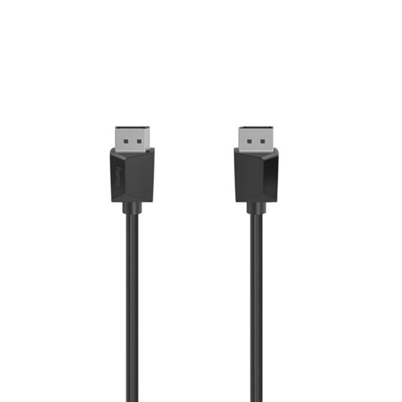 Hama DisplayPort 2.1 Cable, Male to Male, Ultra-HD 4K, 1.5 Metre