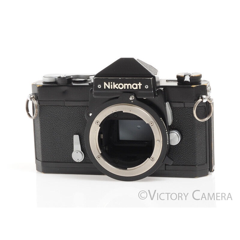 Nikon Nikkormat FT-N FTN Black 35mm Film Camera Body -Meter Slightly Off- [EXC-]