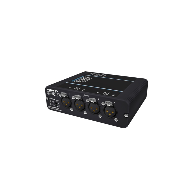 Sonifex AVN-DIO15 4 Analogue XLR Inputs to Dante