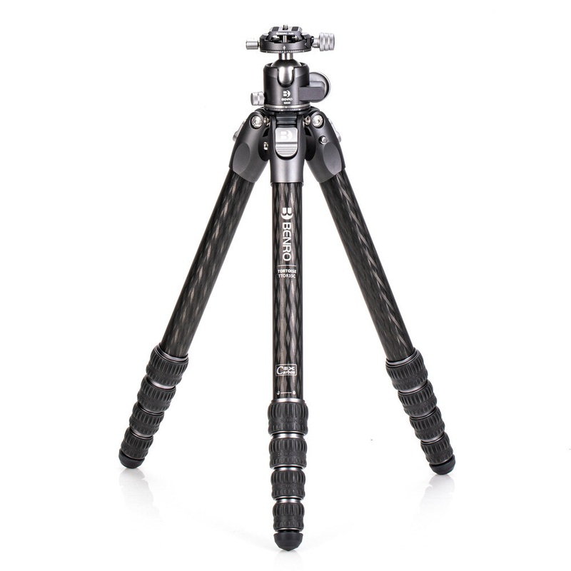 Tortoise Columnless Tripod #3 Carbon Fiber TTOR35C+GX35 head 5 sections