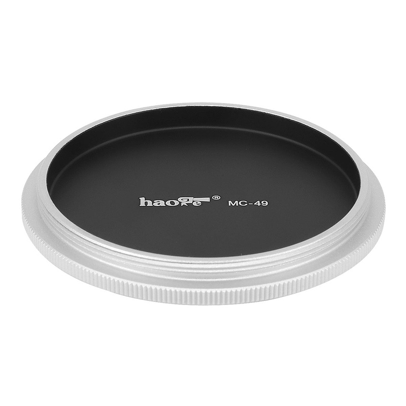 Haoge MC-49 Metal Rear Lens Cap Cover for Fujifilm Fuji Fujinon WCL-X100 WCL-X100 II WCL-X70 Wide Conversion Lens TCL-X100 TCL-X100 II Tele Conversion Lens