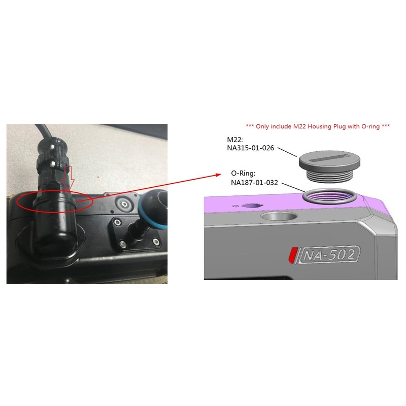 M22 Housing Plug with O-Ring