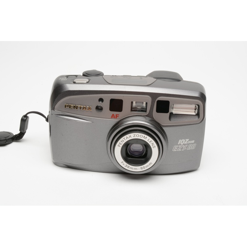 Pentax IQZoom EZY-80 QD 35mm Point&Shoot camera, strap, Nice & Clean, Tested, Boxed