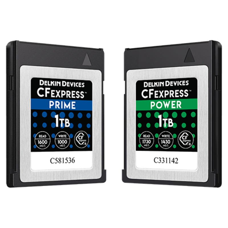 Delkin Devices CFexpress Type B Memory Card (Choose Speed and Size) Power 128GB