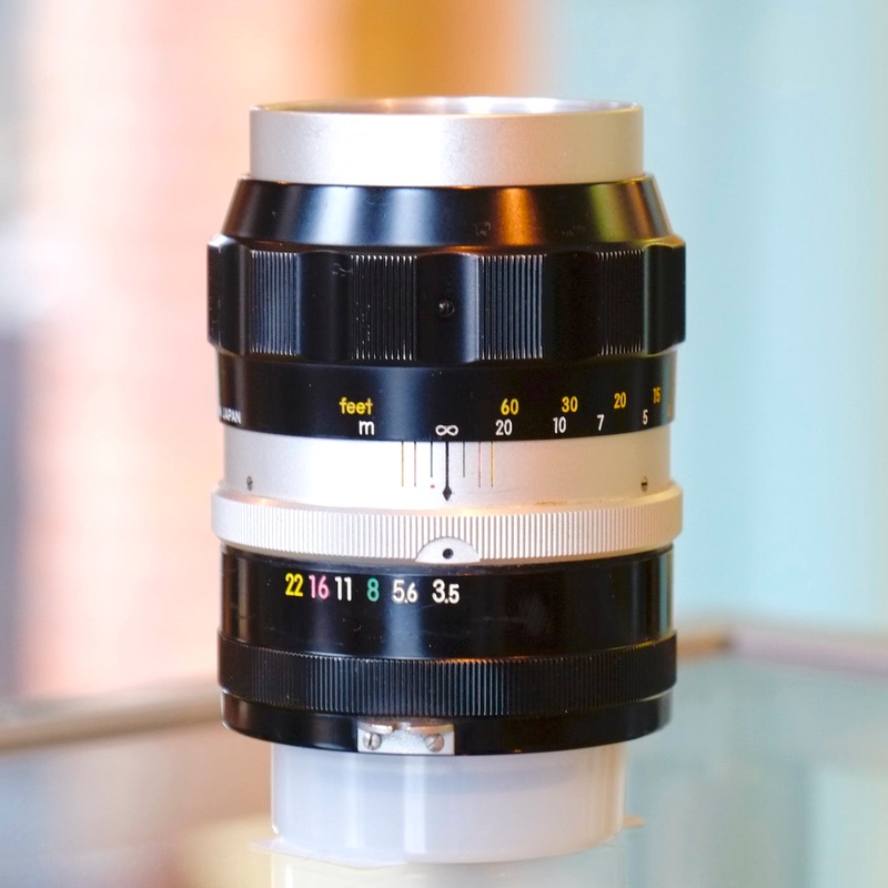 Nippon Kogaku 135mm f3.5 Nikkor-Q