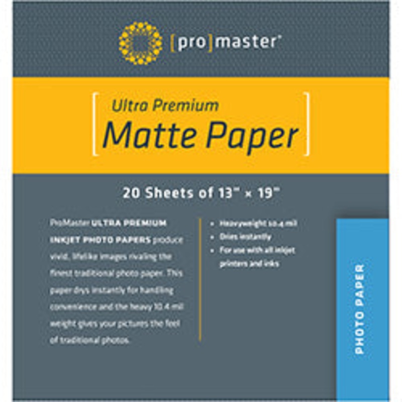 PRO INKJET PAPER (13X19, 20 SHEETS) – MATTE (1554)
