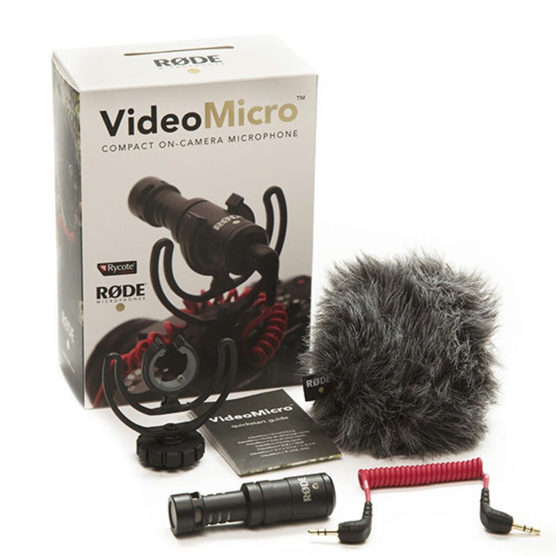 Rode VideoMicro ON-Camera Shotgun Microphone – VIDEOMICRO