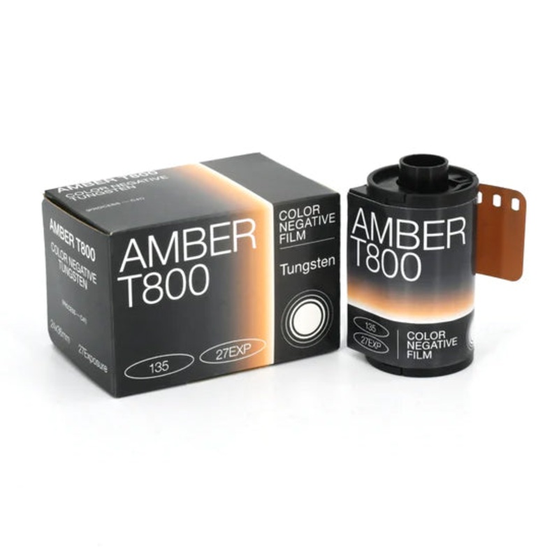 Amber T800 800 ISO Color Negative Tungsten Movie Film – 35mm – 27 Exposure