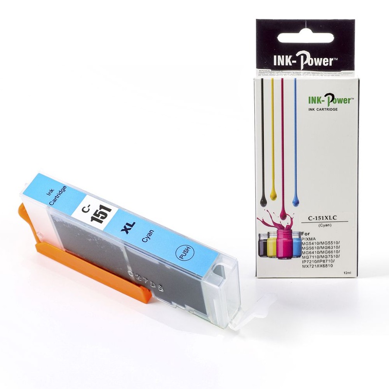 Tinta Cyan Compatible con Pixma IP-7210 MX-721