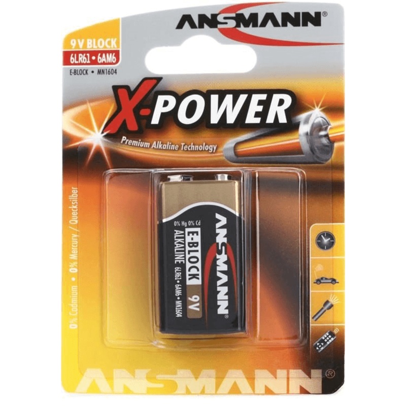 Ansmann X-Power 9V (single)