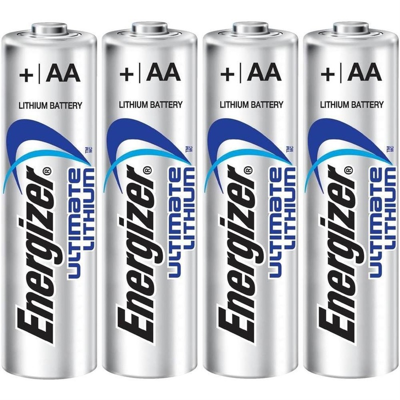 Energizer Ultimate Lithium AA 1.5v Batteries – 4 Pack