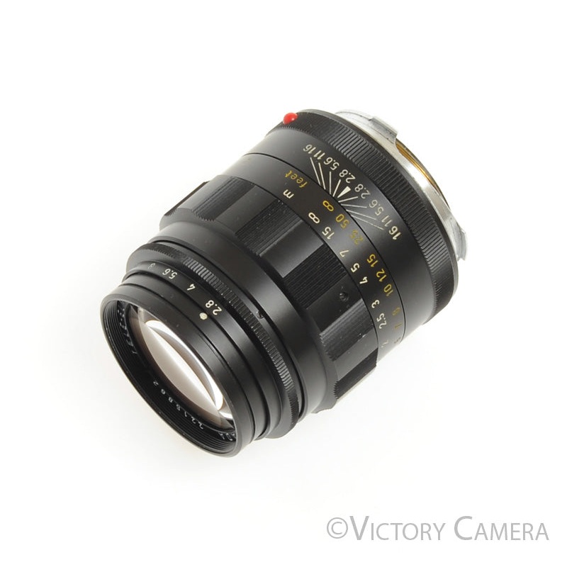 Leica 90mm f2.8 Tele-Elmarit Black “Fat” Telephoto Lens for M Mount [EXC+]