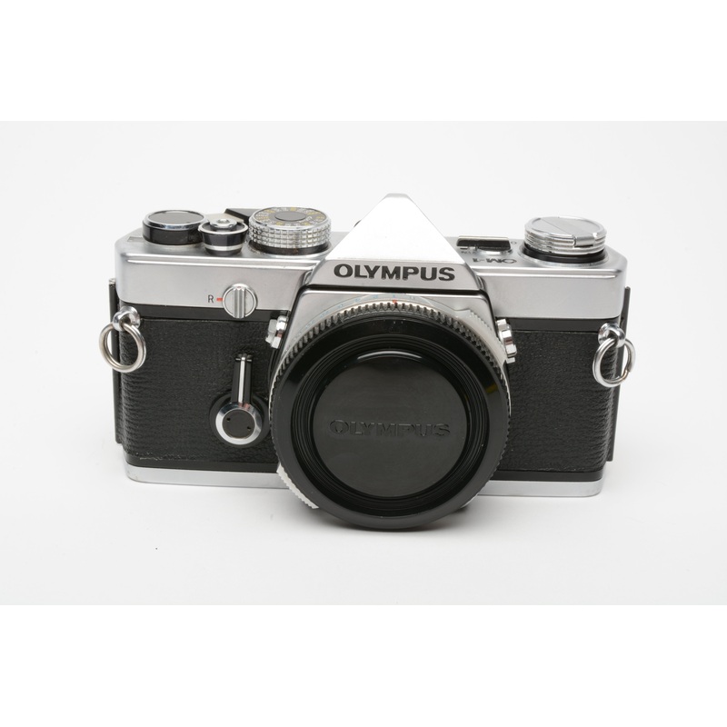 Olympus OM-1 35mm SLR Body, New seals, Nice and Clean