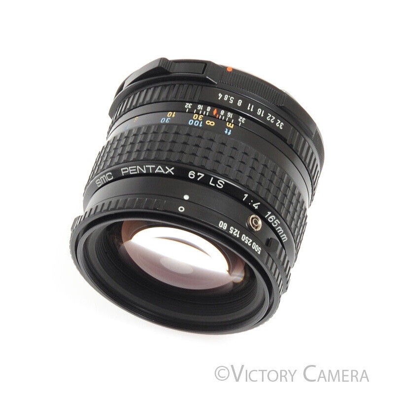 Pentax 67 6×7 LS Leaf Shutter 165mm F4 Telephoto Prime Lens [EXC]