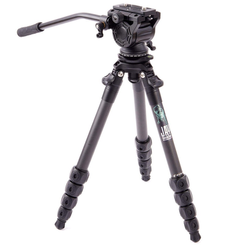 3 Legged Thing Jay Video Tripod with AirHed Cine-V – Darkness