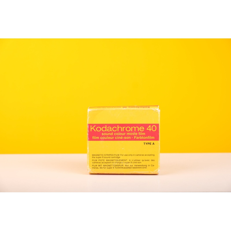 Kodachrome 40 Sound Colour Movie Expired Film Type A