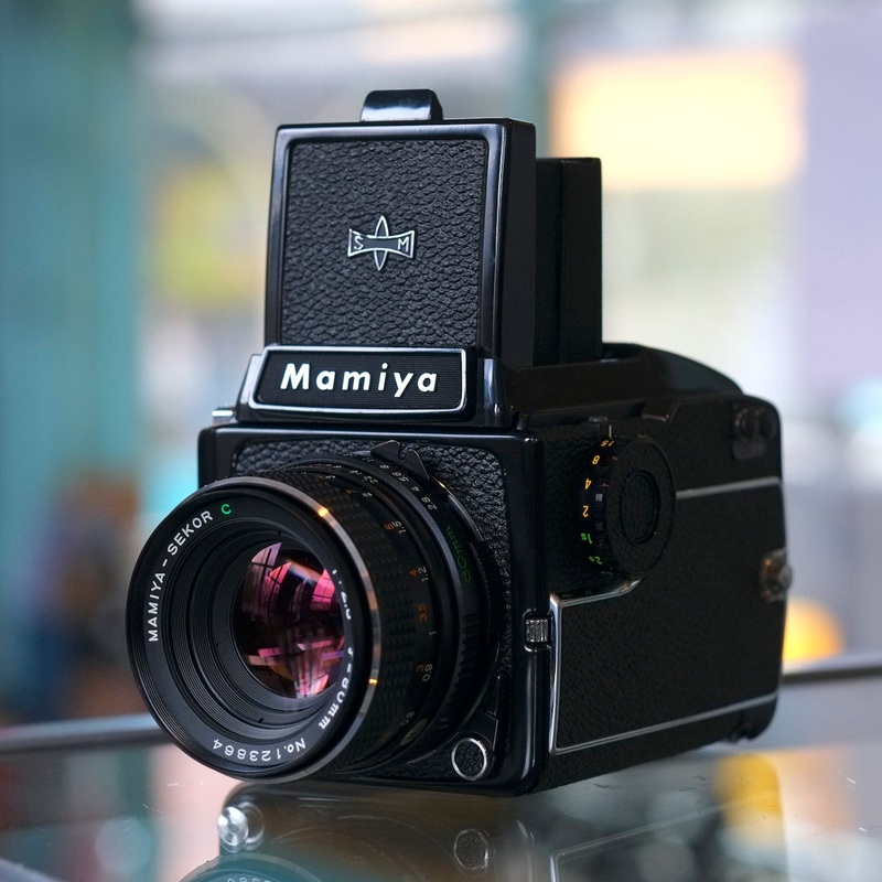Mamiya M645 1000S with 80mm f2.8