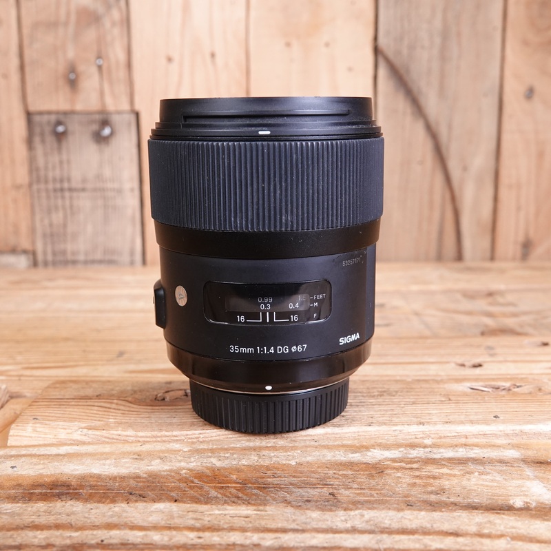 Used Sigma 35mm F1.4 DG Art Lens – Nikon Fit