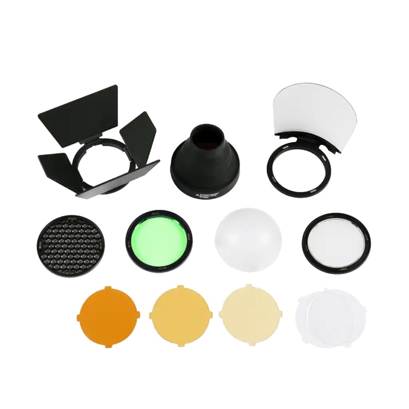 Rental: Godox AK-R1 Accessory Kit for H200R Round Flash Head+ Adaptor for V860 Flash