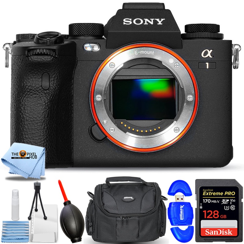 Sony Alpha 1 / A1 Mirrorless Digital Camera (Body Only) – 7PC Accessory Bundle
