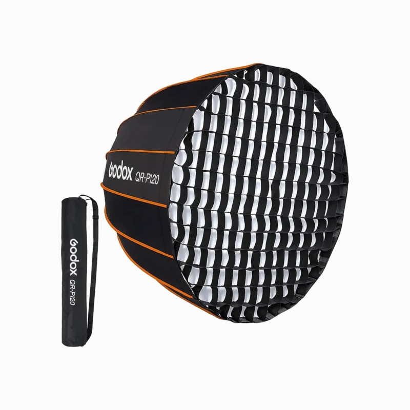 Godox QR-P120 Quick Release Parabolic Softbox with Grid (120cm)