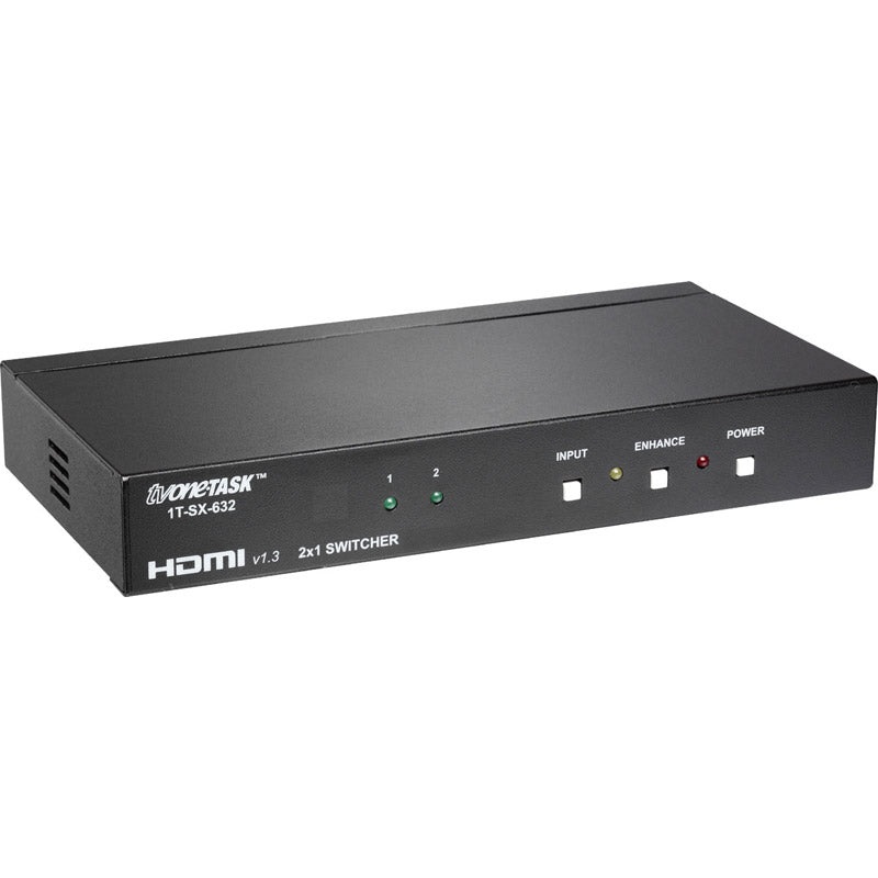 tvONE One Task SX632 2×1 HDMI v1.3 Switcher – TV1-1T-SX632