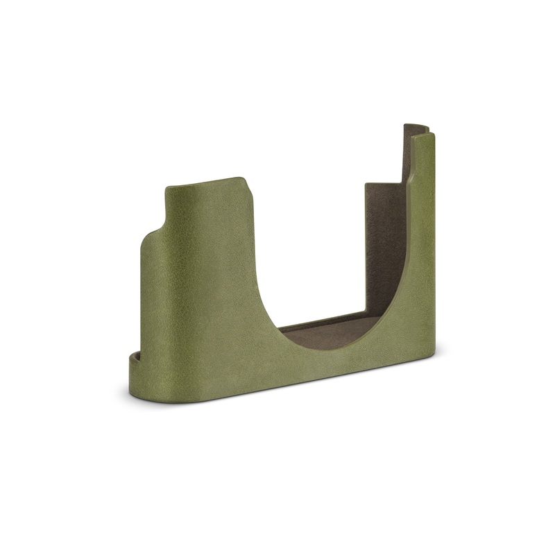 Leica D-Lux 8, Halfcase, leather, olive