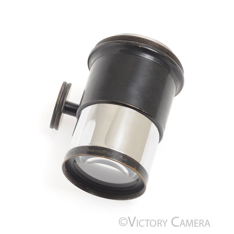Bausch & Lomb Optical 7″ EF Projector Lens w/ Focusing Mount -Light Haze, Cool- [EXC-]
