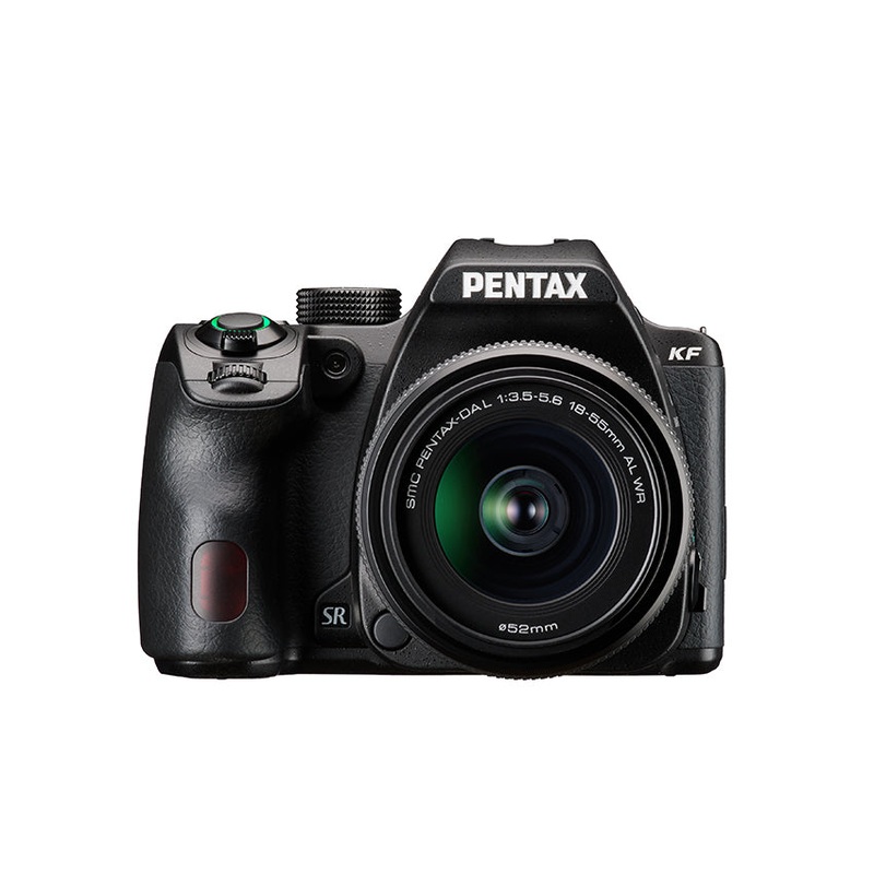 Pentax KF APSC Digital SLR Camera with DA 18-55mm AL WR Zoom Lens – Black
