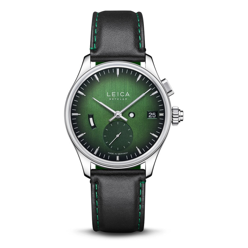 Leica ZM 1 Urban Green Milanaise Stainless Steel Bracelet