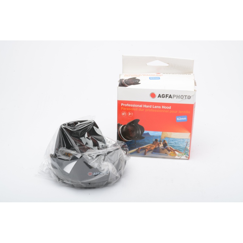 Agfa Agfaphoto 62mm petal lens hood, NIB