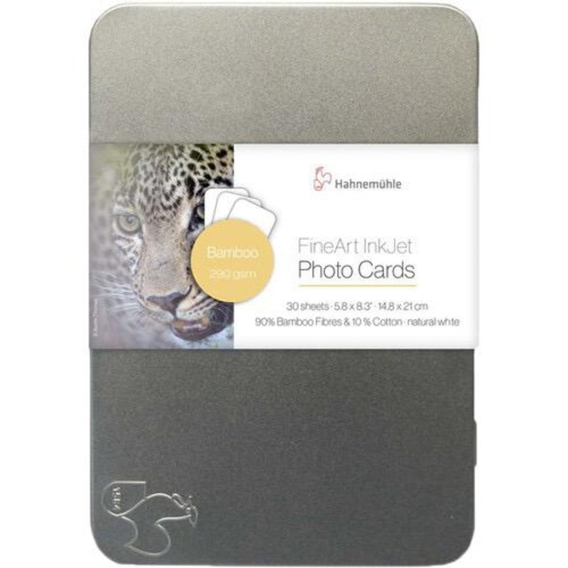 Hahnemuhle Bamboo FineArt InkJet Photo Cards (4×6, 30 Sheets)