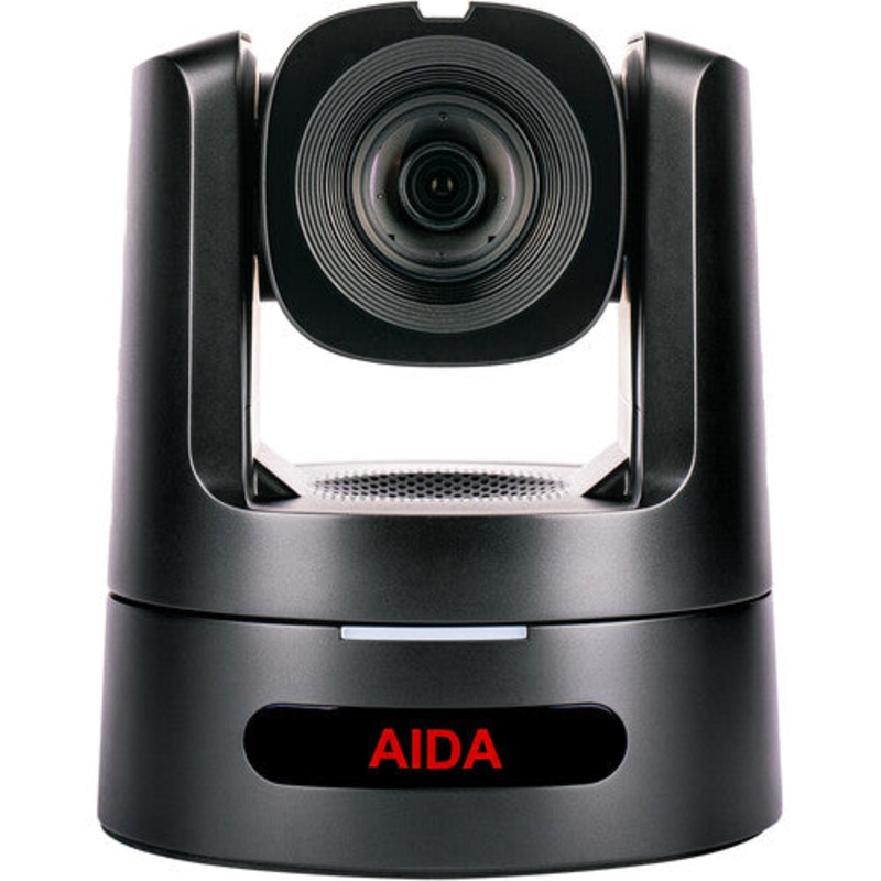 AIDA PTZ4K12G-FNDI-X30B 4K NDI|HX3, 12G-SDI & SFP+ Auto-Tracking Broadcast/Conference PTZ Camera with 30x Optical Zoom (Black) (SPECIAL OFFER PRICE)