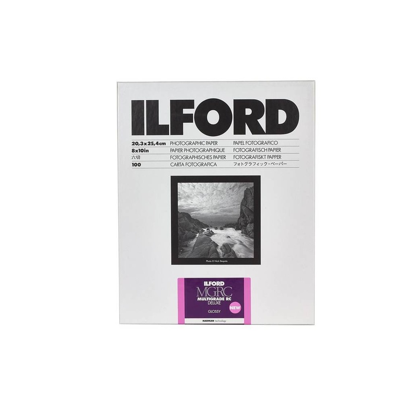 Ilford Glossy 30.5 x 40.6 (cm) – 50 Pack Multigrade V RC Deluxe Photographic Paper