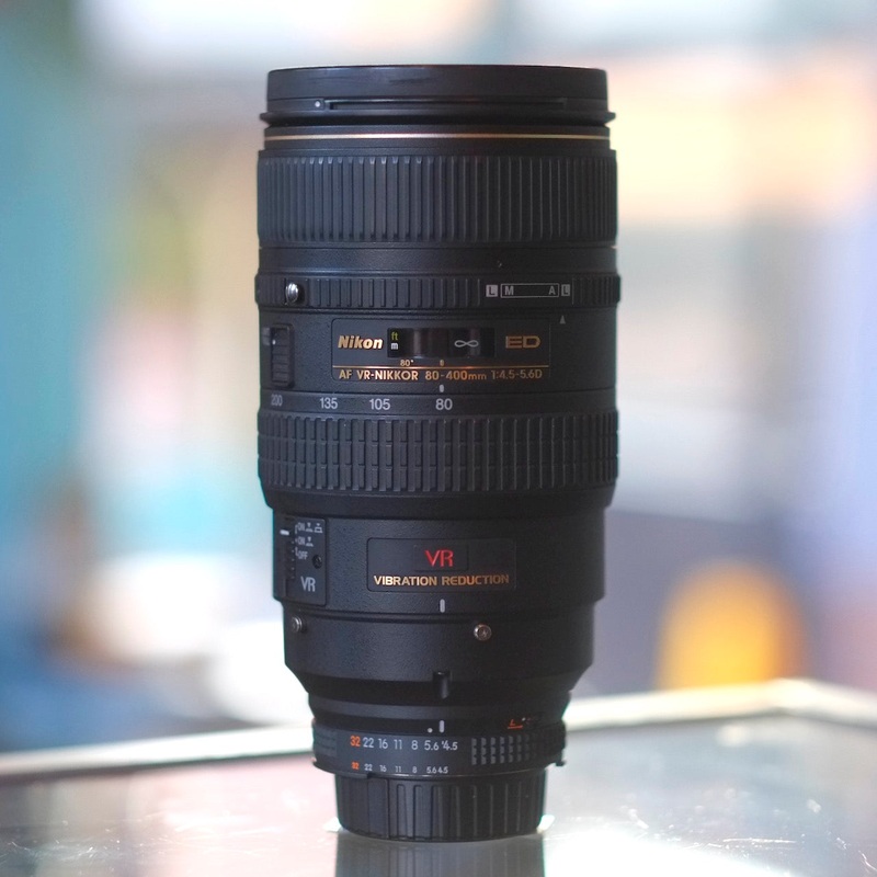 Nikon 80-400mm f4.5-5.6D ED VR AF Nikkor