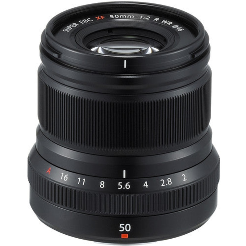 (Pre Order 8-12 Weeks)Fujifilm XF 50mm f/2 R WR Lens Black