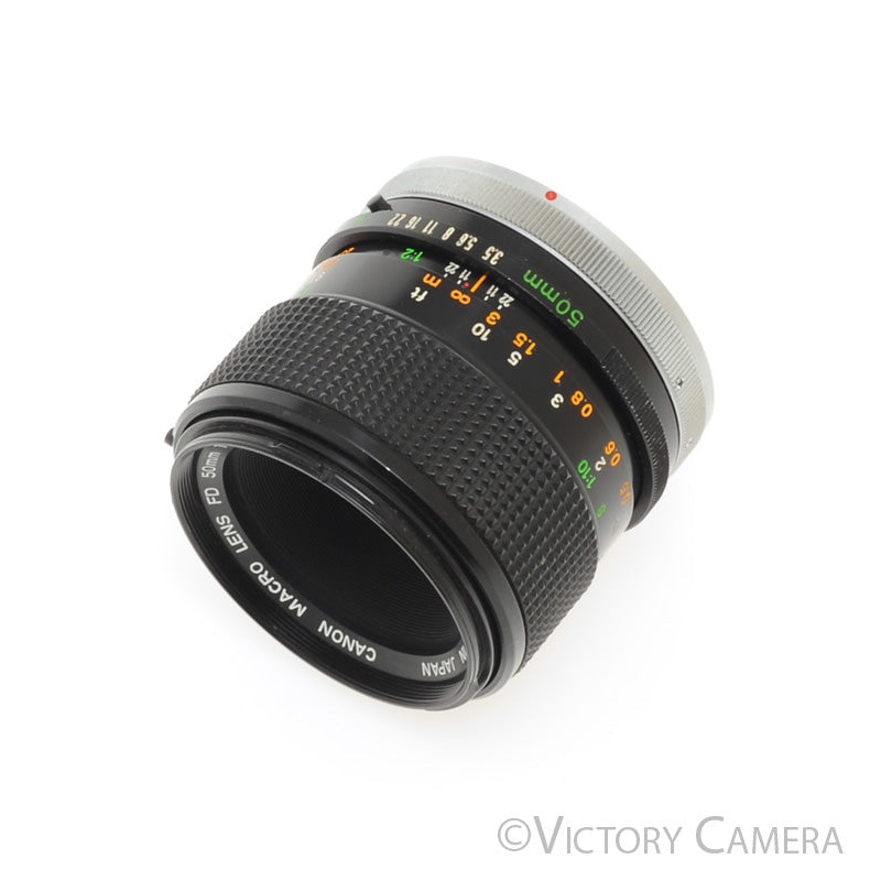 Canon FD 50mm F3.5 S.S.C. Macro Prime Lens [EXC+]
