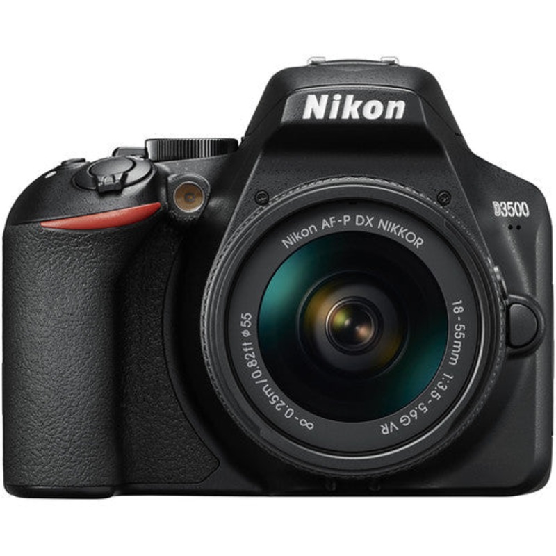 Nikon D3500 24.2MP DSLR Camera with AF-P DX 18-55mm VR Lens – 1590