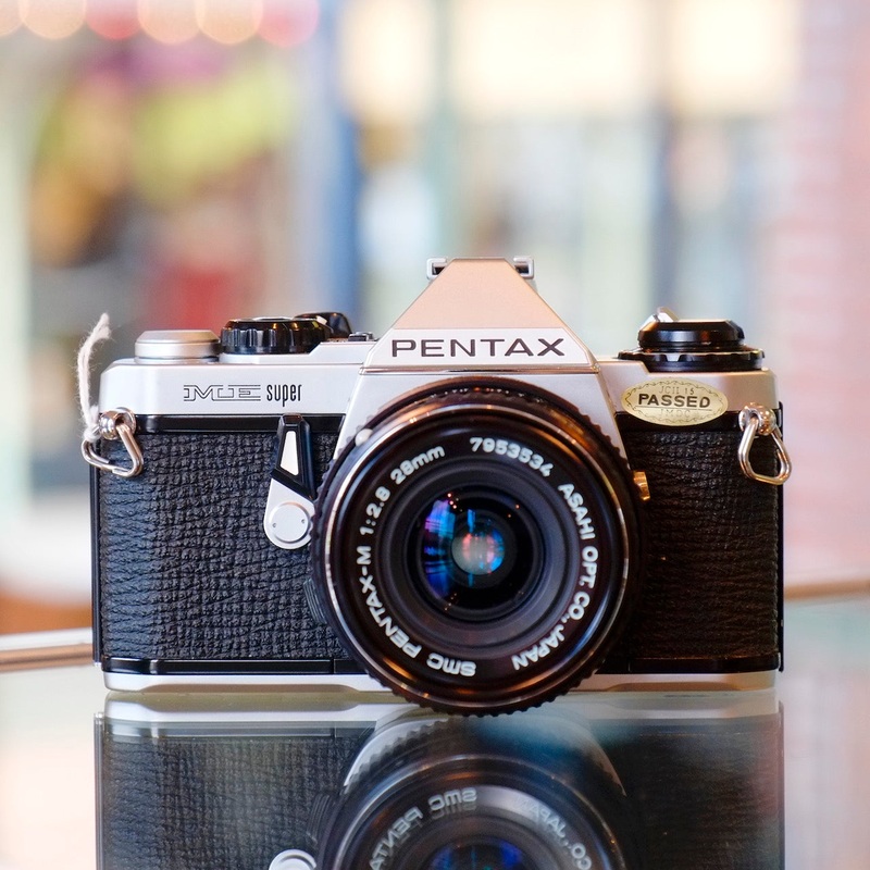 Pentax ME Super with 28mm f2.8 Pentax-M