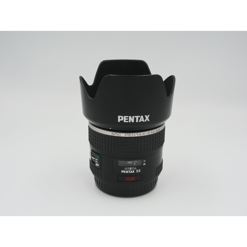 Used SMC Pentax-D FA 645 55mm f2.8 SDM lens #6727