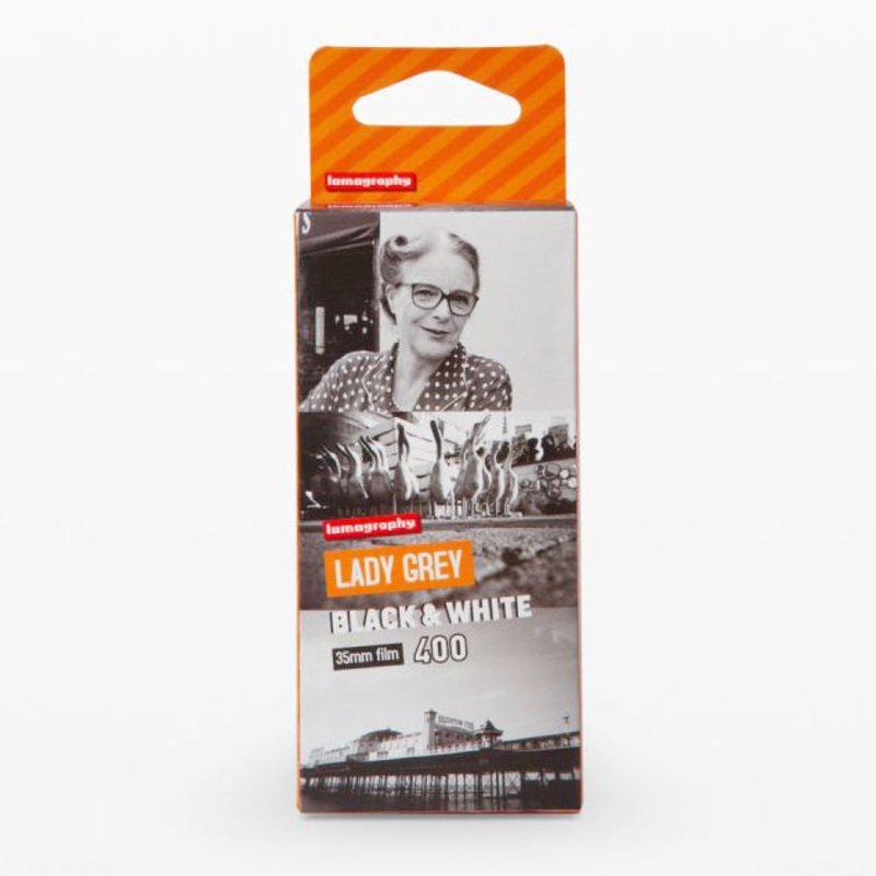 Lomography Lady Grey 400 Black and White – 35mm Roll Film – 36 Exposures