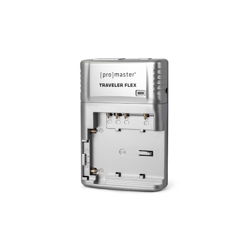 Promaster ILC Traveler Flex Charger for Interchangeable Lens Camera Batteries (70120)