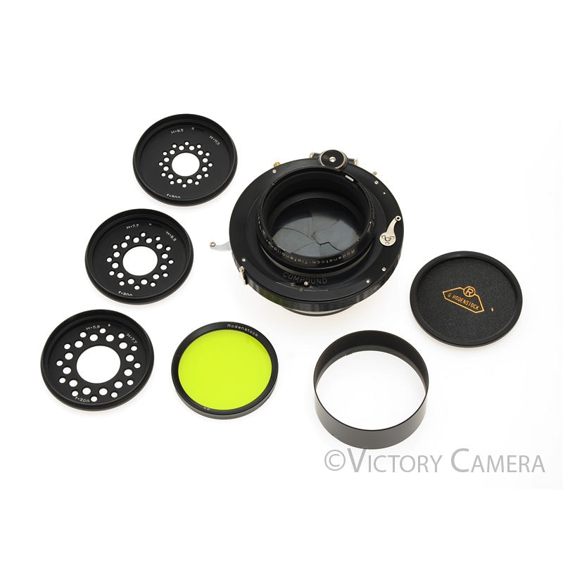 Rodenstock Tiefelbildner Imagon 300mm f5.8 Soft Focus 4×5 8×10 Lens [EXC]