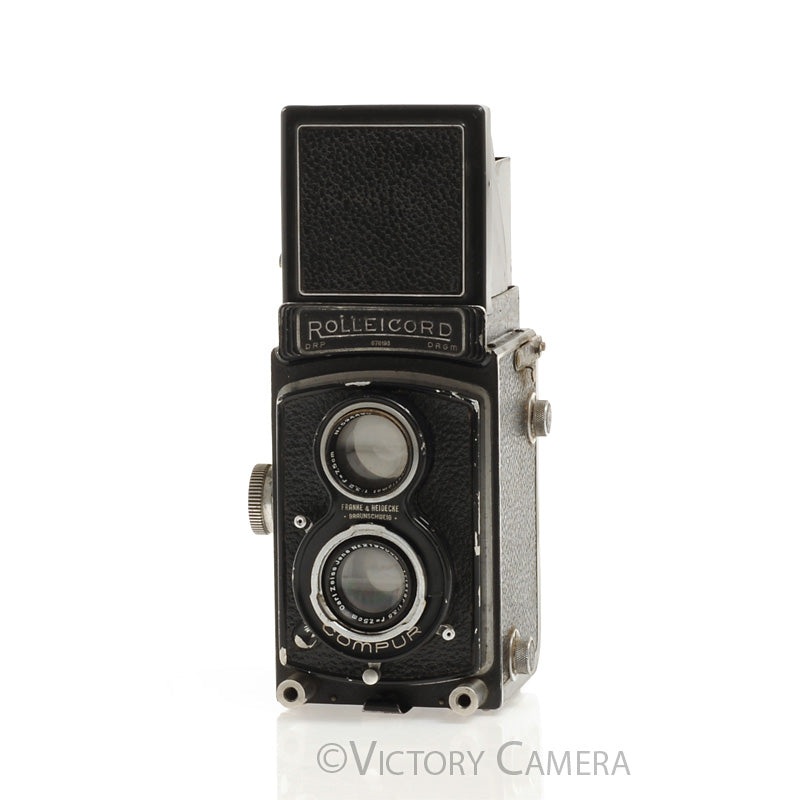 Rolleicord II Type 3 Twin Lens Reflex Camera w/ 7.5cm f3.5 Triotar Lens [GOOD]
