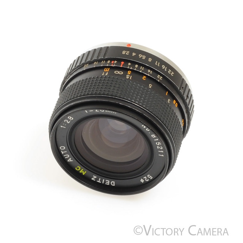 Deitz MC 28mm f2.8 Wide Angle Lens for Pentax K Mount [EXC]